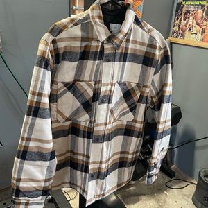 H&M Lined Flannel